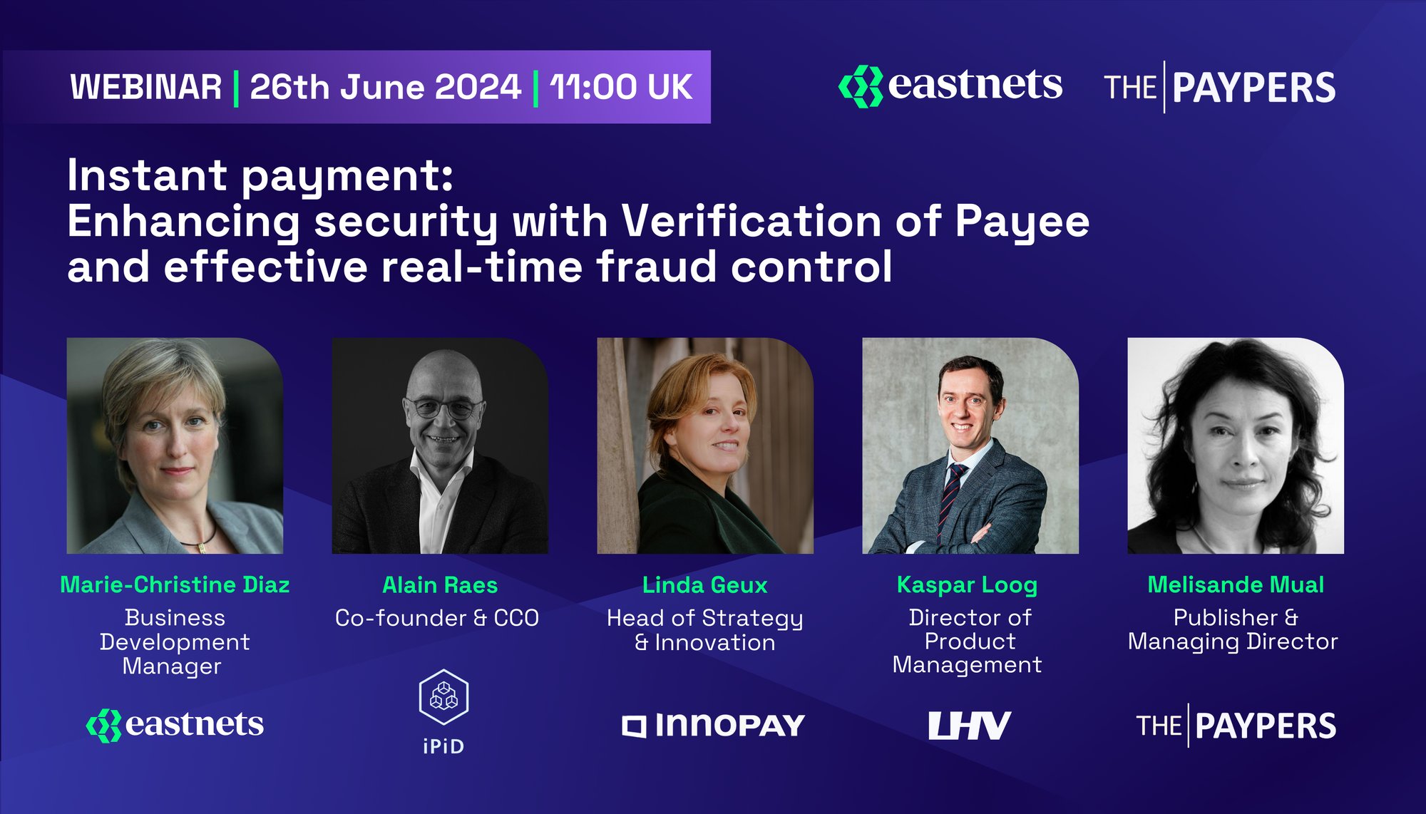 Instant payment: Enhancing security with Verification of Payee and efficient real-time fraud control